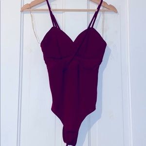Marrón bodysuit